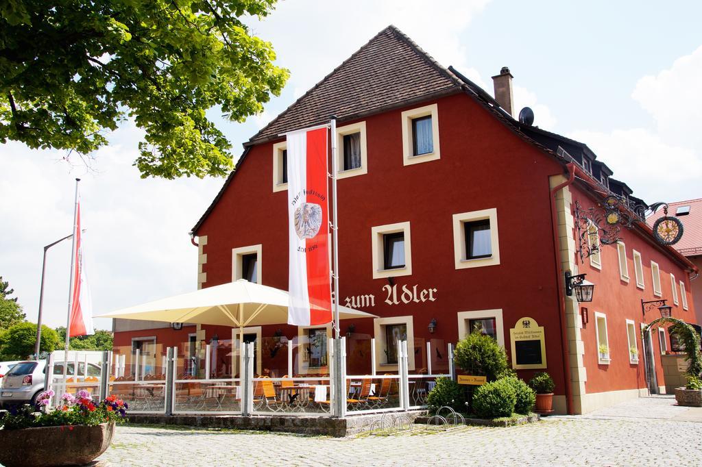 Schillingsfürst 阿德勒宾馆酒店 外观 照片